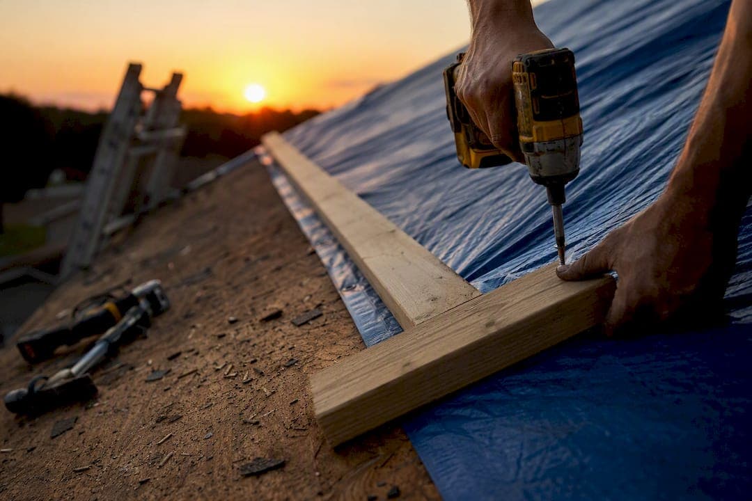 Emergency Roof Tarp: What to Do in the First Hour