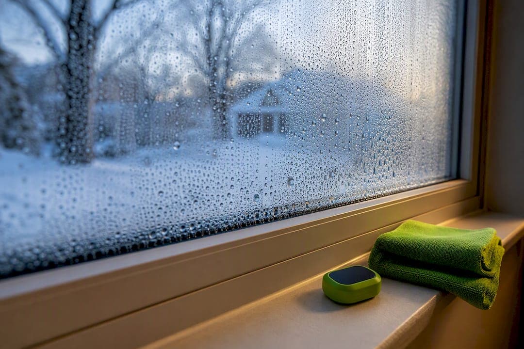Homeowners: Cut Humidity to 30–35% to Stop Winter Window Condensation