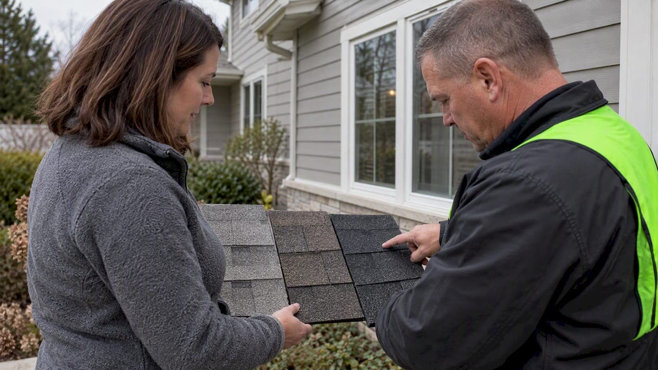 Order 3 Shingle Samples Get Contractor Sign Off on Color for Homeowners
